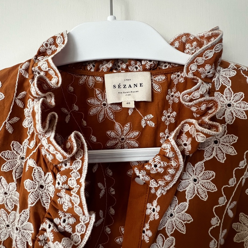 Sezane - women’s blouse size 8 (EU 40)